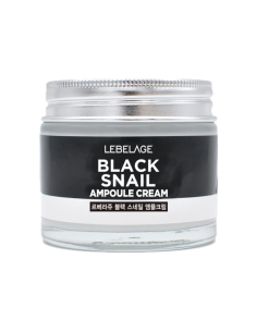 LEBELAGE Black Snail Ampoule Cream - Crema Facial Reafirmante 70 ml