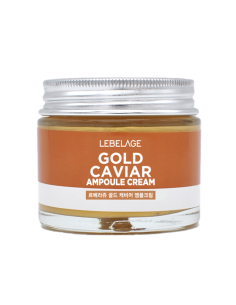 LEBELAGE Gold Caviar Ampoule Cream - Crema Facial Revitalizante 70 ml
