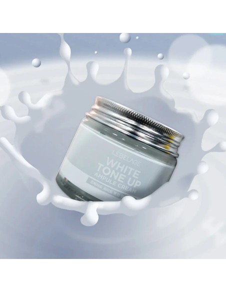 LEBELAGE White Tone Up Ampoule Cream - Crema Facial Iluminadora 70 ml