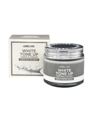 LEBELAGE White Tone Up Ampoule Cream - Crema Facial Iluminadora 70 ml