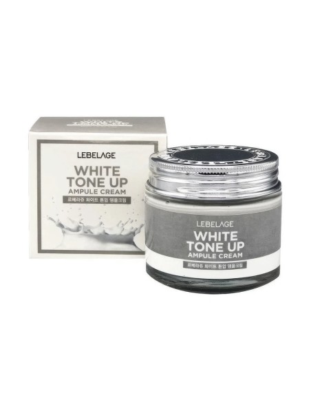 LEBELAGE White Tone Up Ampoule Cream - Crema Facial Iluminadora 70 ml