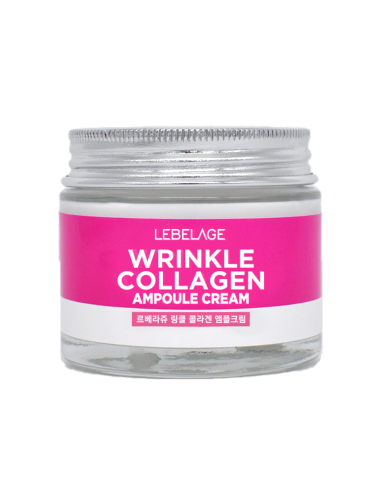 LEBELAGE Wrinkle Collagen Ampoule Cream - Crema Facial Colágeno 70 ml