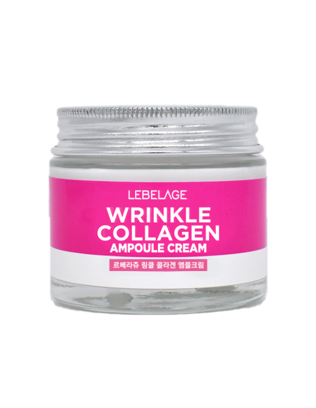 LEBELAGE Wrinkle Collagen Ampoule Cream - Crema Facial Colágeno 70 ml