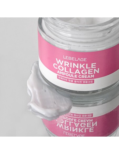 LEBELAGE Wrinkle Collagen Ampoule Cream - Crema Facial Colágeno 70 ml