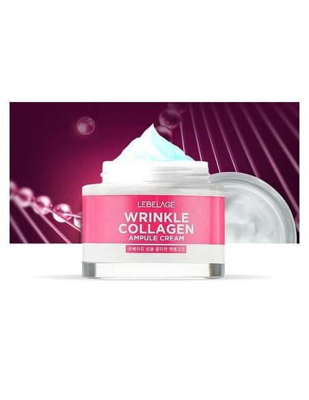 LEBELAGE Wrinkle Collagen Ampoule Cream - Crema Facial Colágeno 70 ml