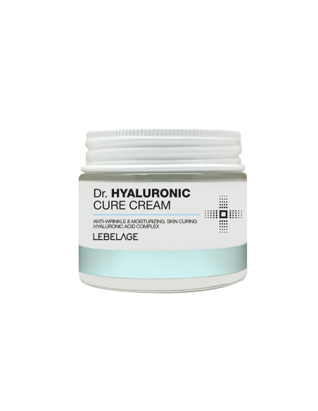 LEBELAGE Dr. Hyaluronic Cure Cream - Crema Facial Hidratante 70 ml