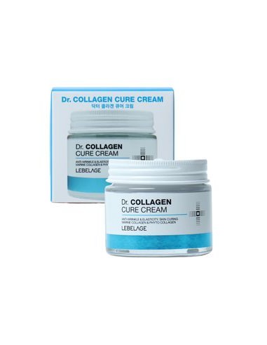 LEBELAGE Dr. Collagen Cure Cream - Crema Facial Cólageno 70 ml