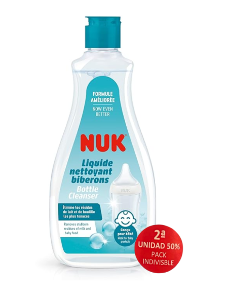 NUK Pack Duplo Detergente para Biberones 2 x 500 ml