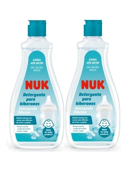 NUK Pack Duplo Detergente para Biberones 2 x 500 ml