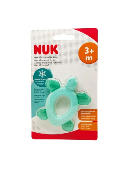 NUK Cool All-Around Mordedor Refrigerante Tortuga +3 meses