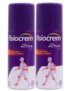 FISIOCREM DUPLO Spray Active Ice 2 x 150 ml 2