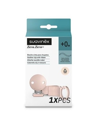SUAVINEX ZERO ZERO Shades Broche con Cinta para Chupetes