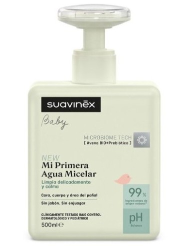 SUAVINEX Mi Primera Agua Micelar 500 ml