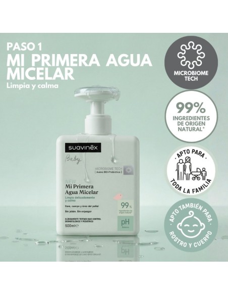 SUAVINEX Mi Primera Agua Micelar 500 ml