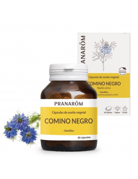PRANARÔM ACEITE VEGETAL Comino Negro 60 cápsulas