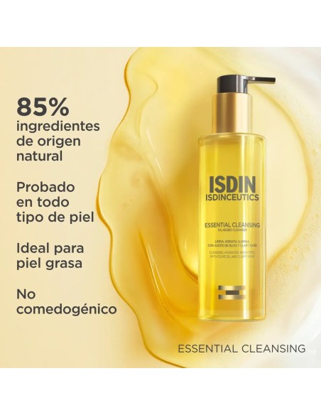 ISDIN ISDINCEUTICS Essential Cleansing Aceite Limpiador Facial 200 ml