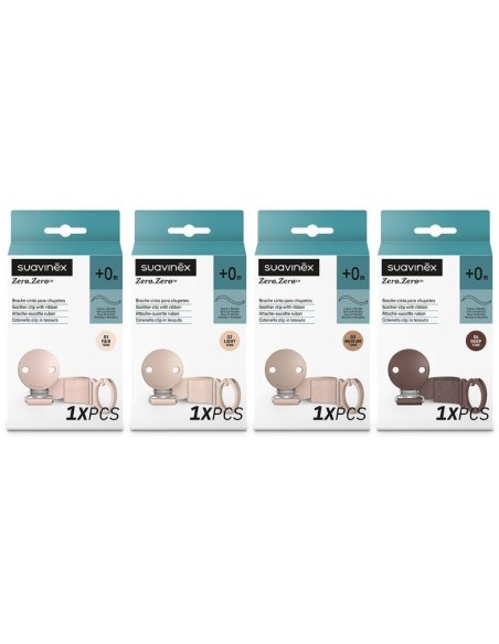 SUAVINEX ZERO ZERO Shades Broche con Cinta para Chupetes