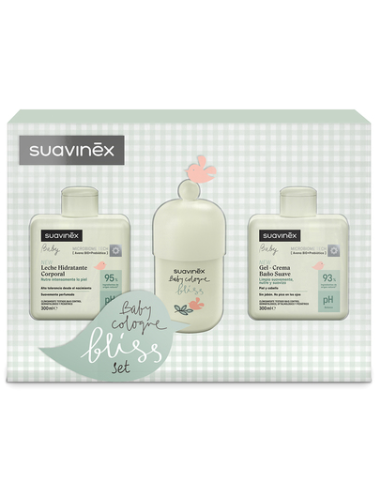 SUAVINEX Pack Baby Colonia Bliss Set