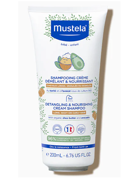 MUSTELA Champú en Crema Desenredante y Nutritivo 200 ml