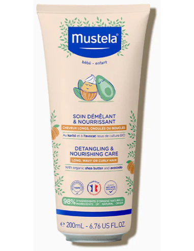 MUSTELA Acondicionador Desenredante y Nutritivo 200 ml