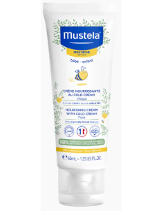 MUSTELA Crema Facial Nutritiva al Cold Cream 40 ml