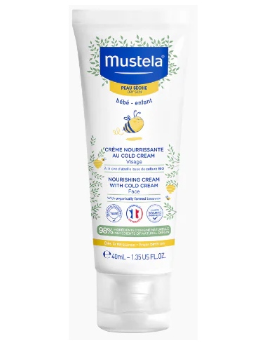 MUSTELA Crema Facial Nutritiva al Cold Cream 40 ml