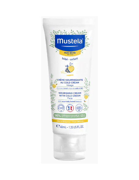 MUSTELA Crema Facial Nutritiva al Cold Cream 40 ml
