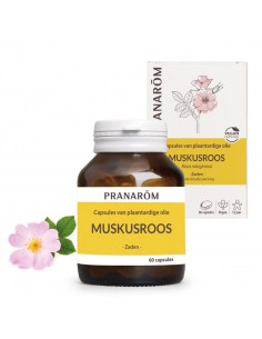 PRANARÔM ACEITE VEGETAL Rosa de Mosqueta 60 cápsulas PRANARÔM ACEITE VEGETAL Rosa de Mosqueta 60 cápsulas
