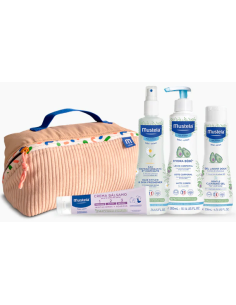 MUSTELA Pack Neceser Vanity Esenciales para tu Bebé