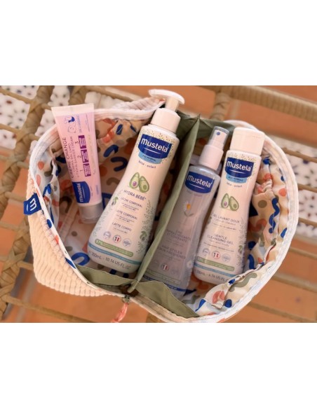 MUSTELA Pack Neceser Vanity Esenciales para tu Bebé