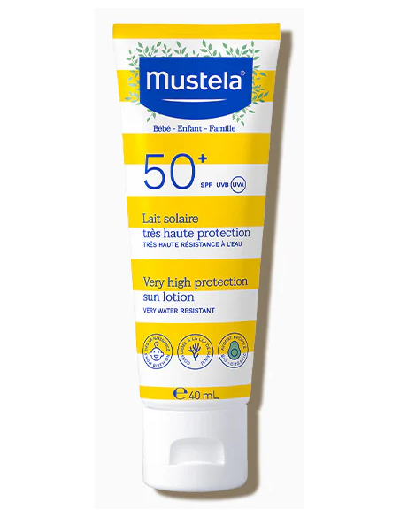 MUSTELA Leche Solar Facial Familiar SPF 50+ 40 ml