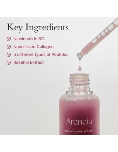 ARENCIA Red Smoothie Serum 8 - Sérum Colágeno + Niacinamida & Péptidos 2