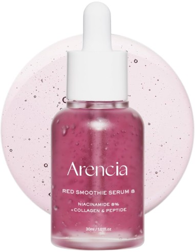 ARENCIA Red Smoothie Serum 8 - Sérum Colágeno + Niacinamida & Péptidos