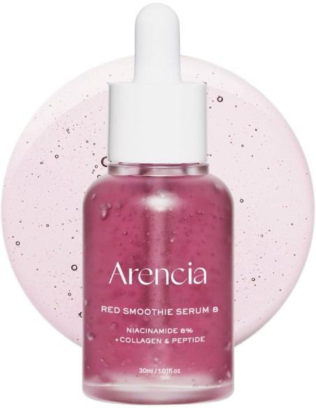 ARENCIA Red Smoothie Serum 8 - Sérum Colágeno + Niacinamida & Péptidos