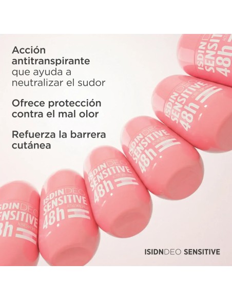 ISDIN Desodorante Sensitive 48h Roll-on 50 ml