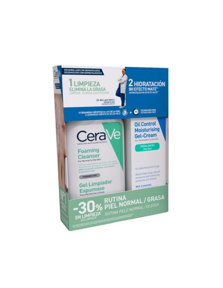 CERAVE Pack Rutina Piel Normal a Grasa