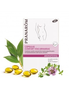 PRANARÔM AROMAFEMINA Confort Vías Urinarias BIO 30 cápsulas PRANARÔM AROMAFEMINA Confort Vías Urinarias BIO 30 cápsulas