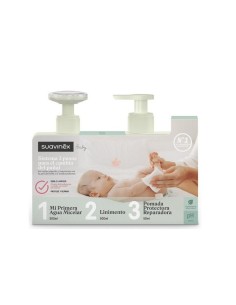 SUAVINEX Pack para Cambio de Pañal en 3 Pasos
