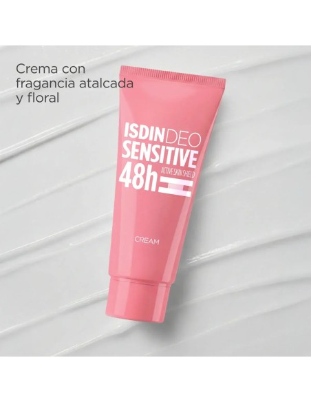 ISDIN Desodorante Sensitive 48h Crema 50 ml