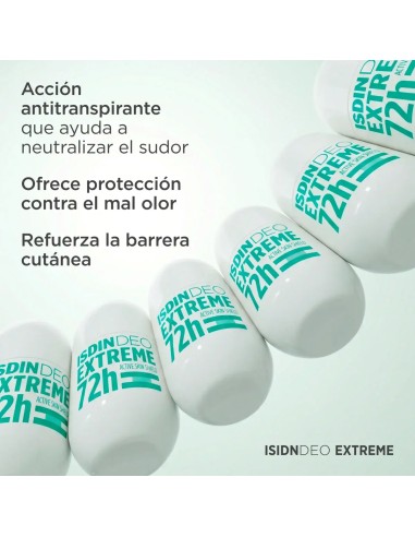ISDIN Desodorante Extreme 72h Roll-on 50 ml