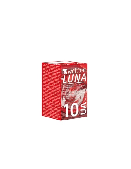 WELLION LUNA Tiras Reactivas de Ácido Úrico en Sangre