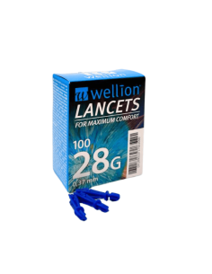 WELLION Lancetas 28G 100 unidades