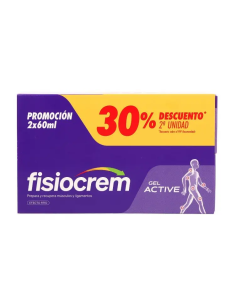 FISIOCREM Pack Duplo Gel Active 2 x 60 ml