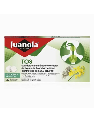 JUANOLA Tos 20 comprimidos para chupar