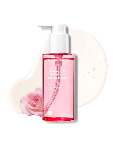 FACE REPUBLIC Blooming Rose Melt & Remove Pore Cleansing Oil 150 ml