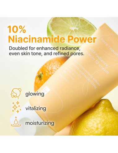FACE REPUBLIC Vita Radiance Niacin 10 Cream 50 ml