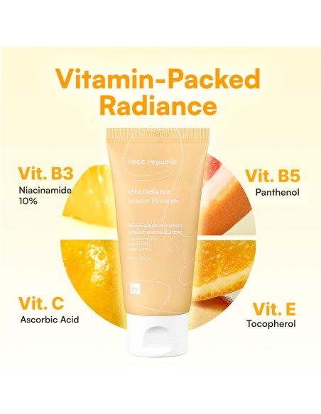FACE REPUBLIC Vita Radiance Niacin 10 Cream 50 ml