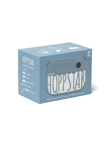 HOPPSTAR ARTIST Cámara de Fotos Digital con Impresión Instantánea - Color Denim
