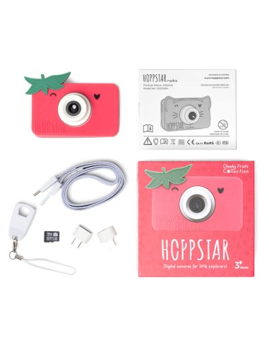 HOPPSTAR ROOKIE Cámara de Fotos Digital Strawbella