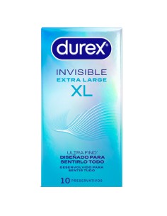 DUREX INVISIBLE XL Preservativos 10 unidades